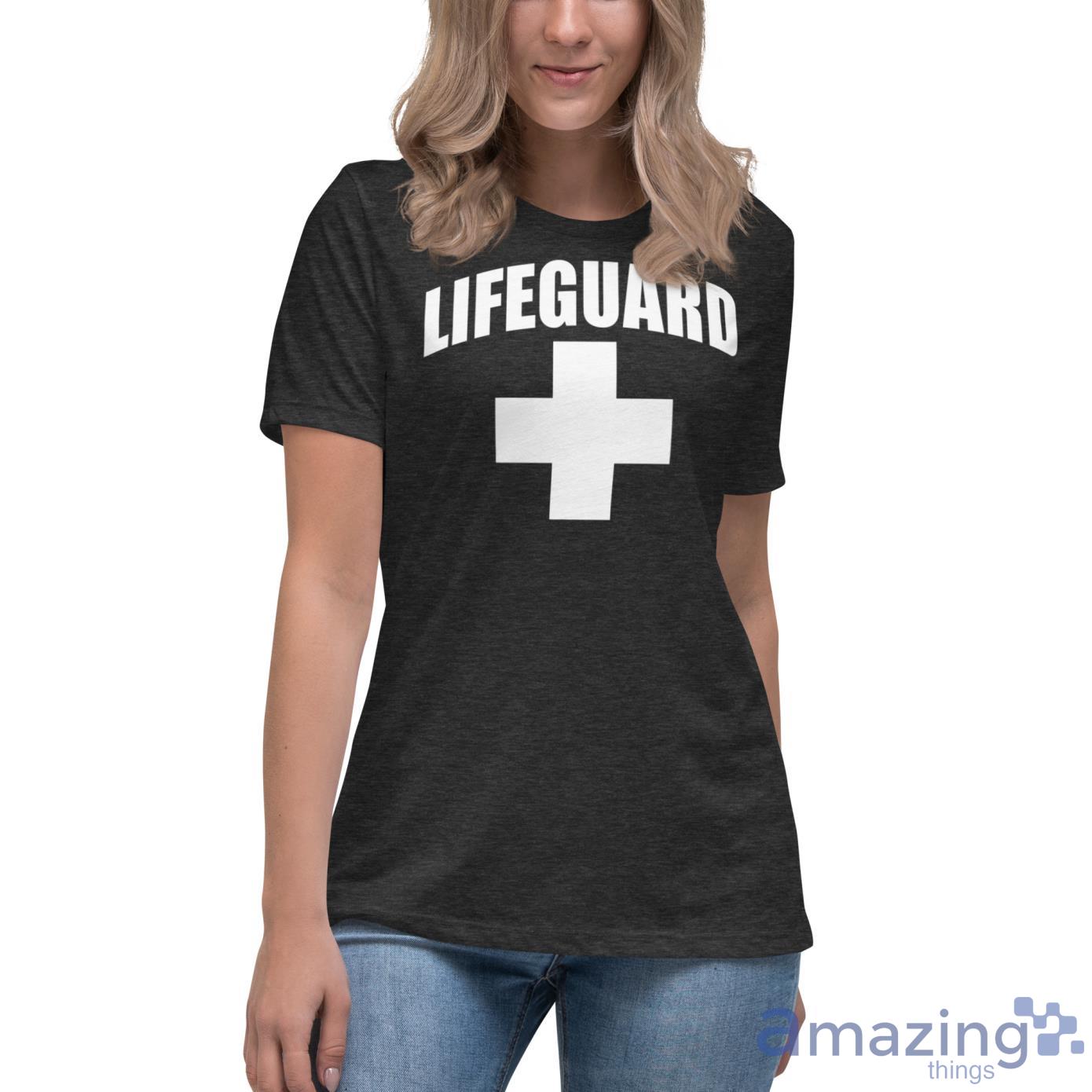 Lifeguard T Shirt, Hoodies, Tank Top image Lifeguard T-Shirt, Hoodies, Tank Top - Womens Relaxed Short Sleeve Jersey Tee-1