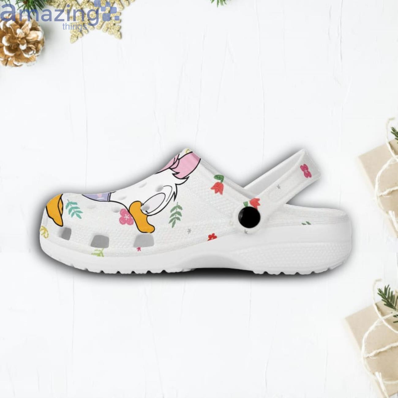 Little Donald Daisy Kissing Disney Cartoon Clog Product Photo 1 Little Donald Daisy Kissing Disney Cartoon Clog Product Photo 1