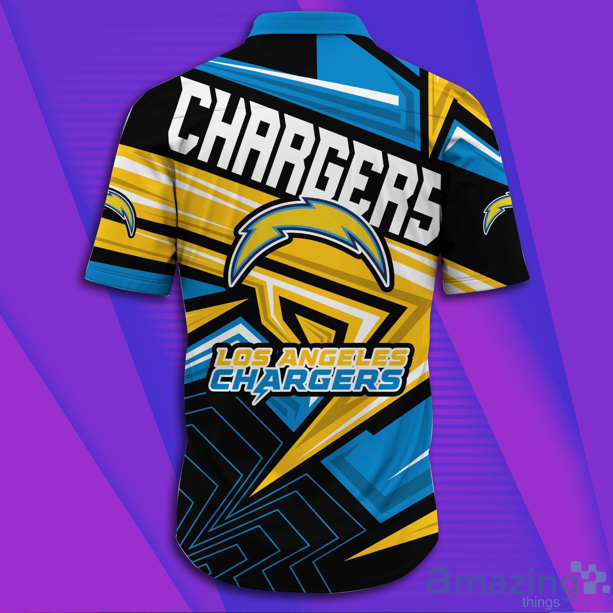 Los Angeles Chargers Hawaiian Shirt NFL Football Print