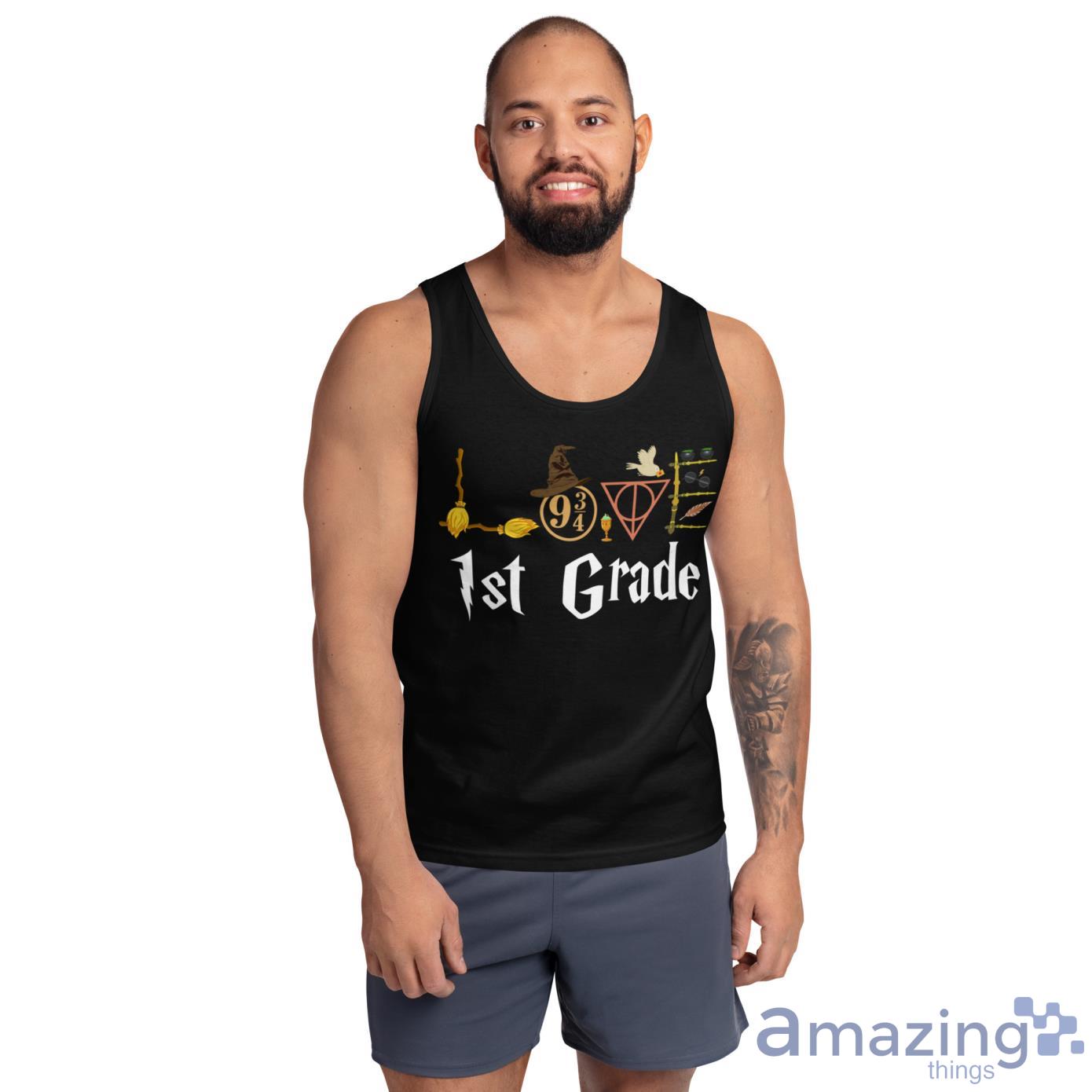 Love 1st Grade Wizard Teacher Shirt image Love 1st Grade Wizard Teacher Shirt - Ultra Cotton Tank Top