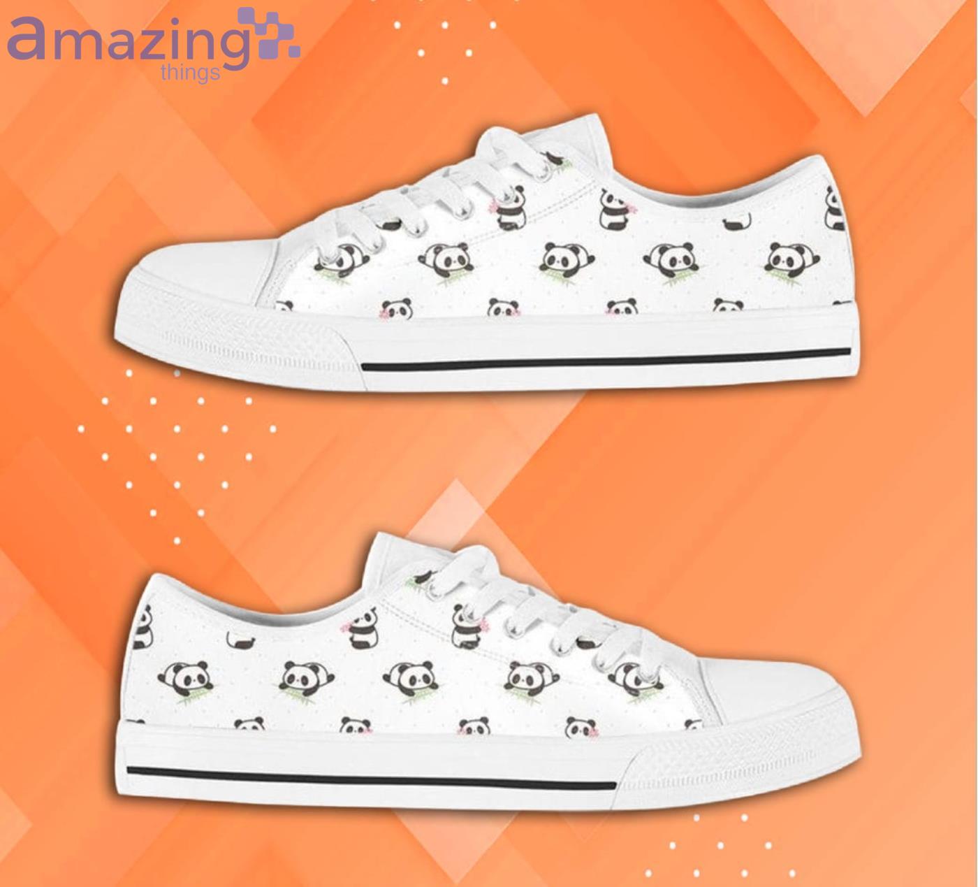 Low Top Panda Pattern Low Top Shoes image Low Top Panda Pattern Low Top Shoes Product Photo 2
