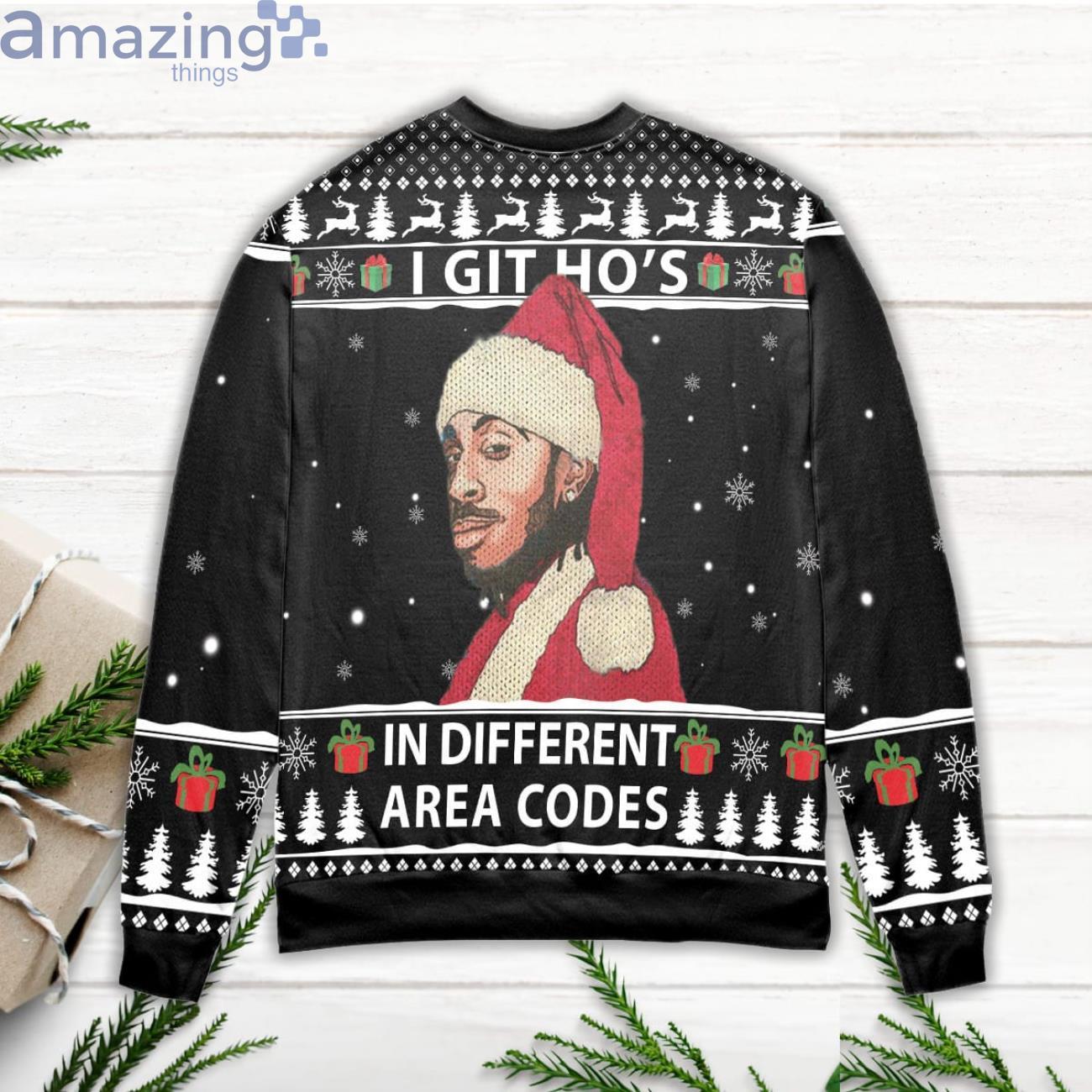 I got hos in different area codes christmas clearance sweater