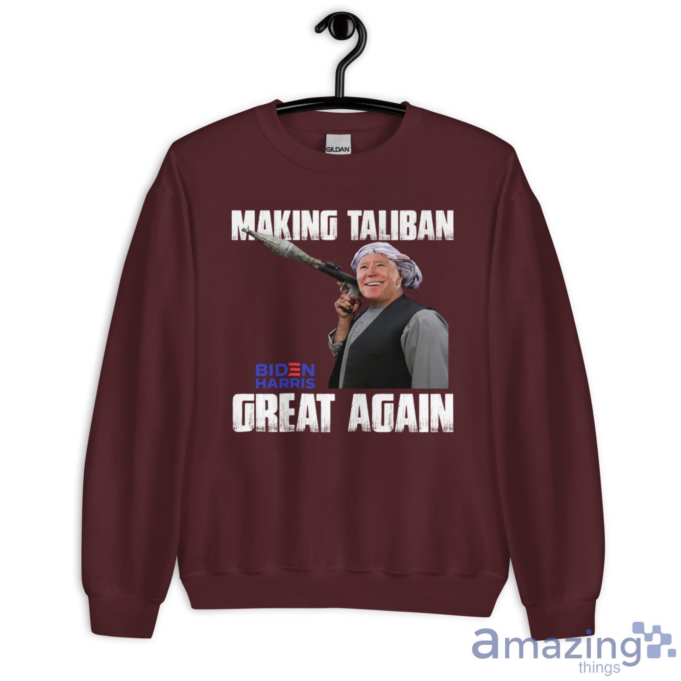 Making The Taliban Great Again Shirt image Making The Taliban Great Again Shirt - Unisex Heavy Blend Crewneck Sweatshirt-1