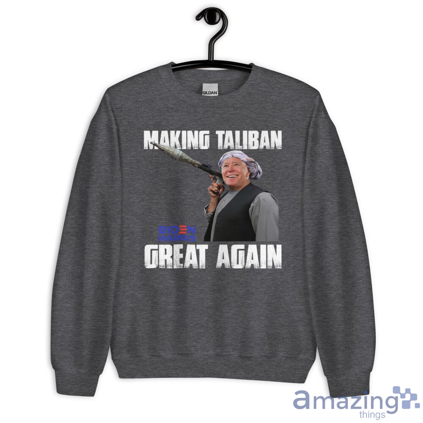 Making The Taliban Great Again Shirt image Making The Taliban Great Again Shirt - Unisex Heavy Blend Crewneck Sweatshirt-2