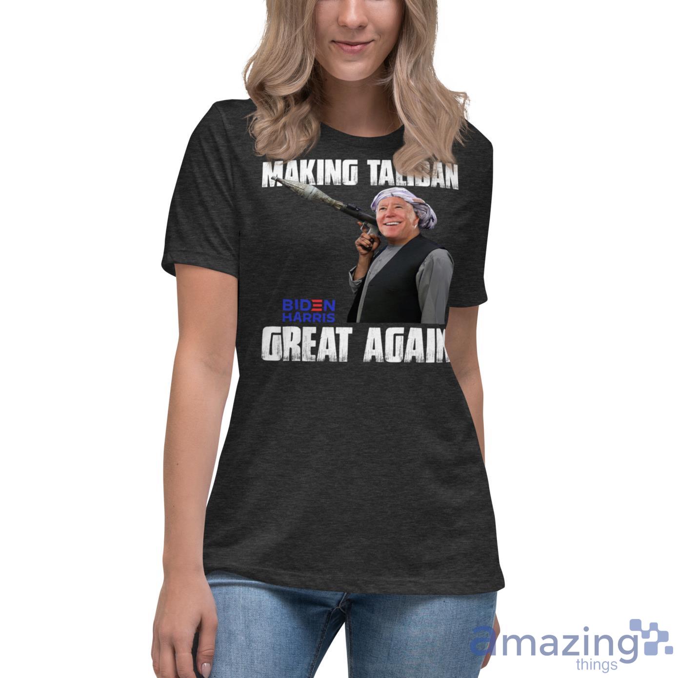 Making The Taliban Great Again Shirt image Making The Taliban Great Again Shirt - Womens Relaxed Short Sleeve Jersey Tee-1