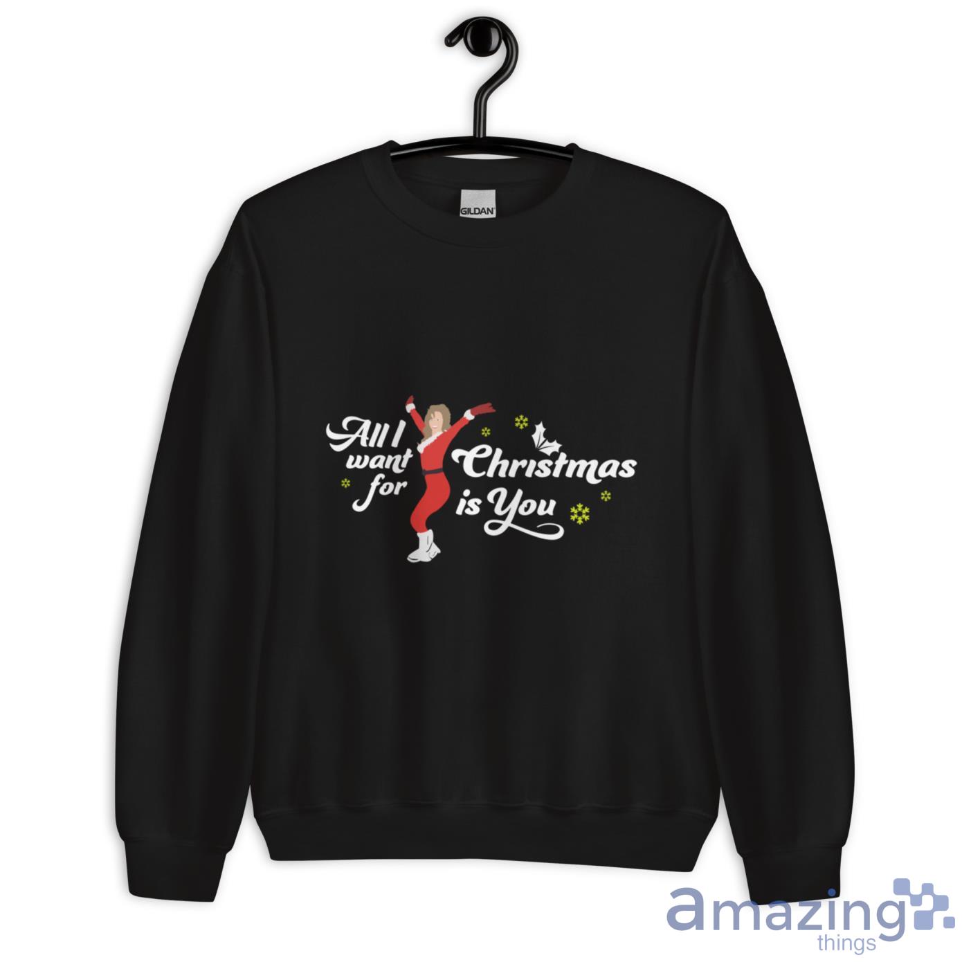 Mariah Carey All I Want For Christmas Is You Unisex Sweatshirt Shirt image Mariah Carey All I Want For Christmas Is You Unisex Sweatshirt Shirt - Unisex Heavy Blend Crewneck Sweatshirt