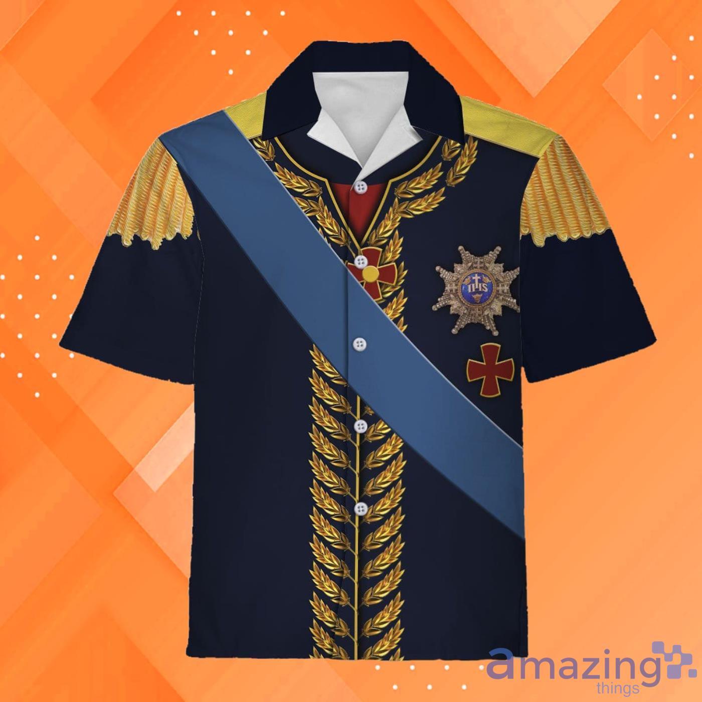 Marshal General In Napoleonic War Hawaiian Shirt Product Photo 1