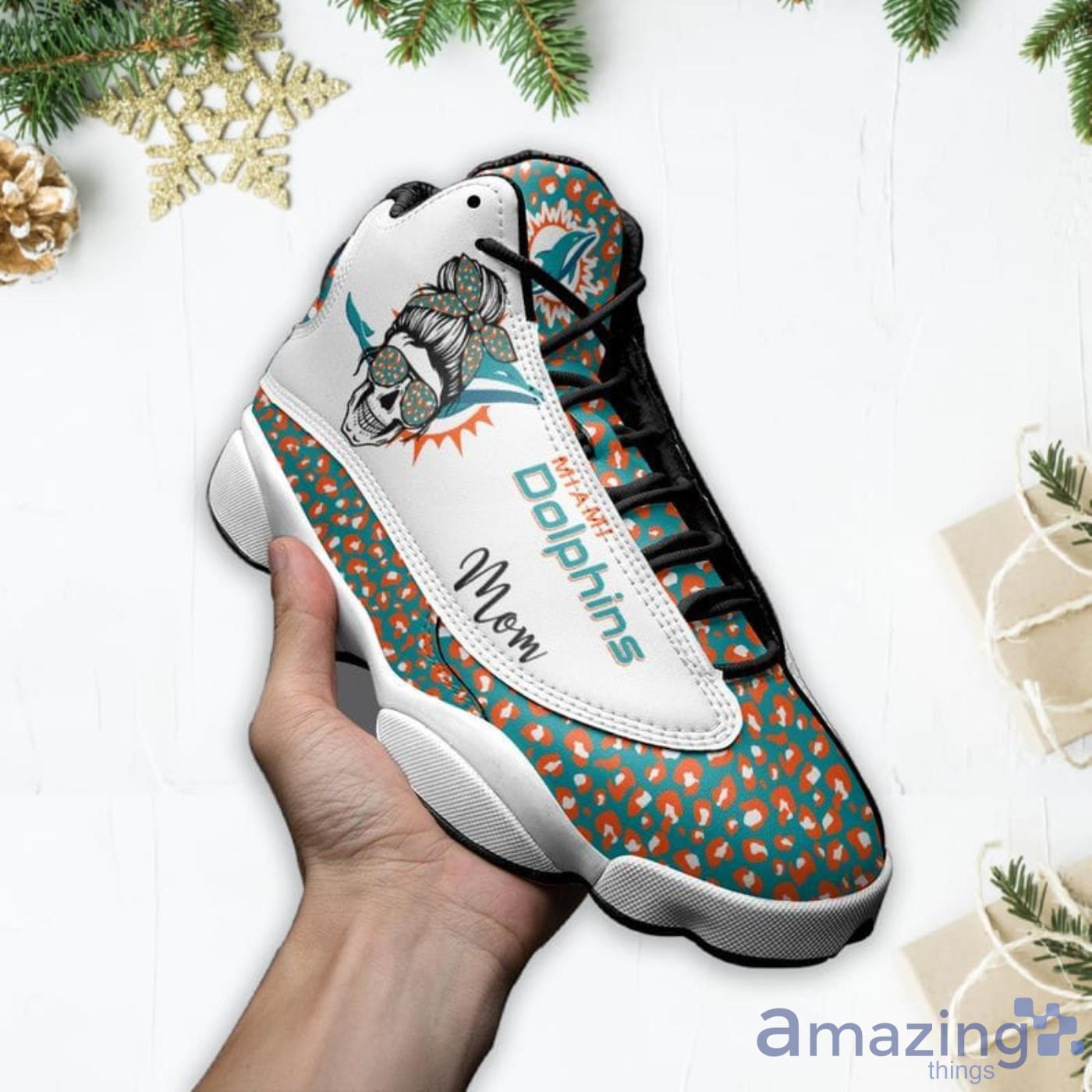 Miami Dolphins Air Jordan 13 Sneaker, Dolphins Football Shoes