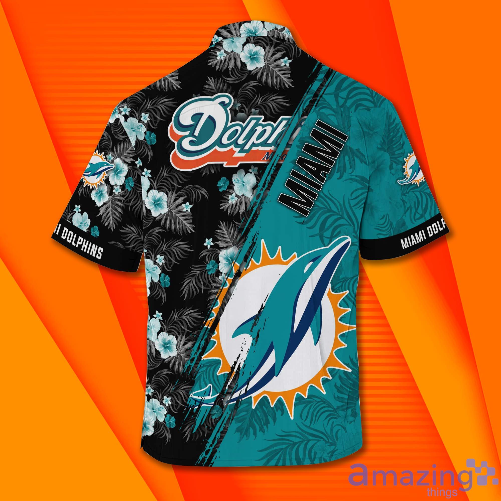 Miami Dolphins NFL All Over Print Short Sleeves Hawaiian Shirt Product Photo 1