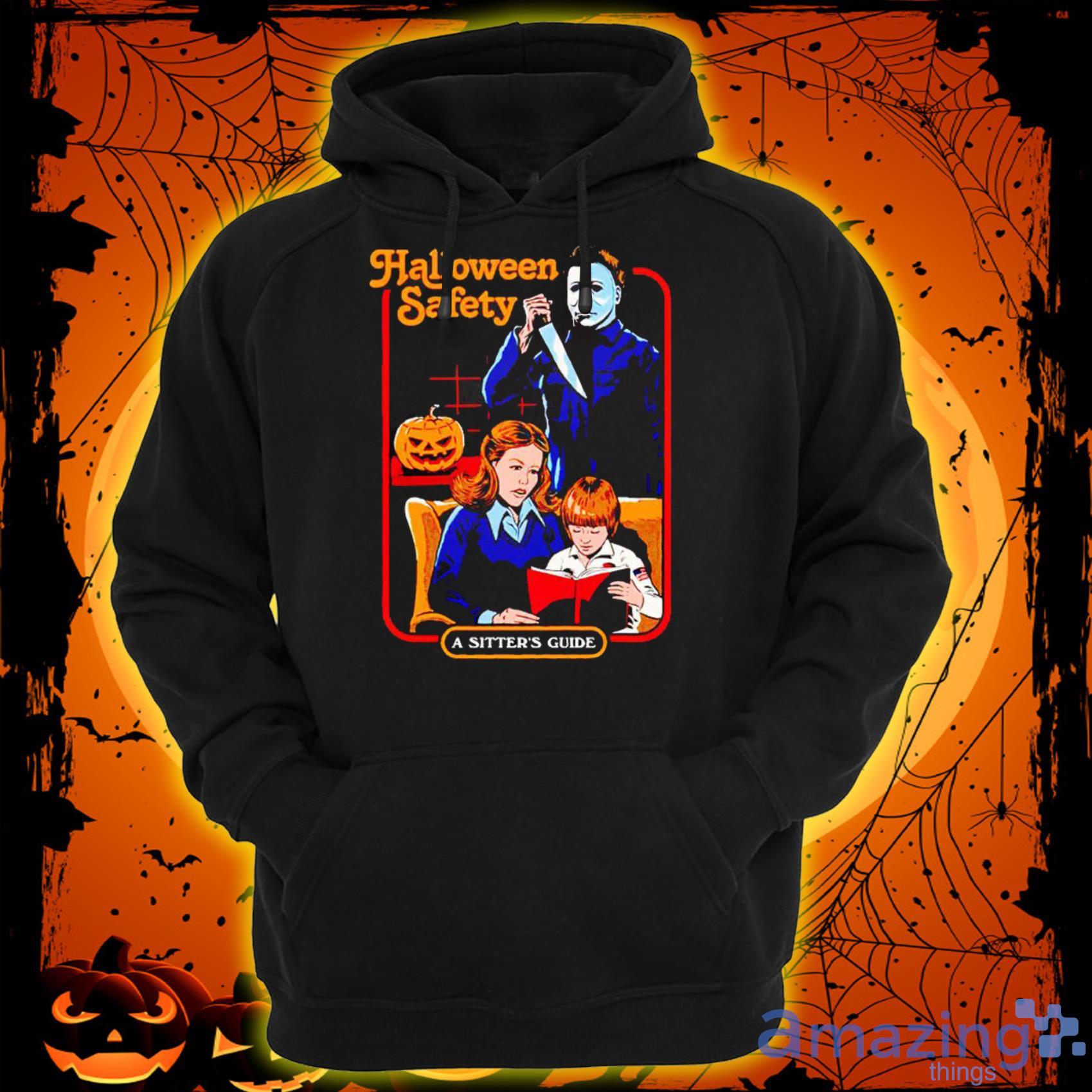 Michael Myers Halloween Safety A Sister's Guide Trending T Shirt 2022 image Michael Myers Halloween Safety A Sisters Guide Trending T-Shirt 2022 Product Photo 5