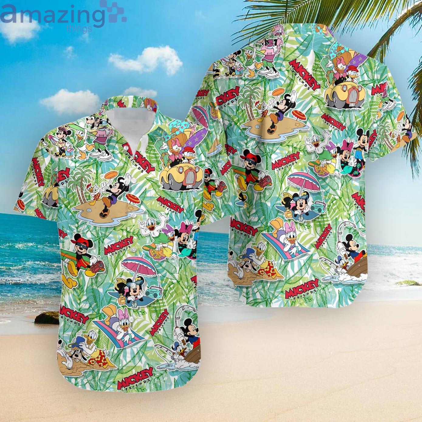 Mickey And Friends Disney Cartoon Hawaiian Shirt Product Photo 1