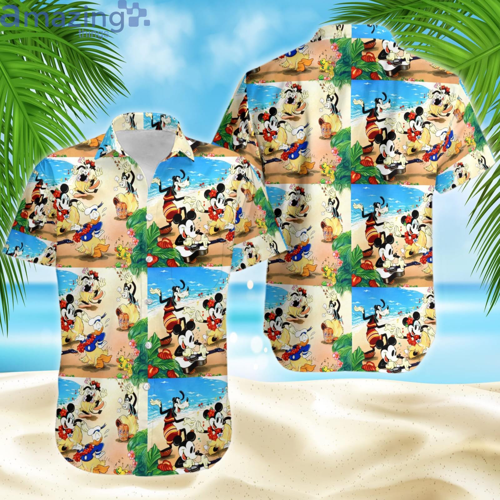 Mickey & Friends Disney Cartoon Hawaiian Shirt Product Photo 1
