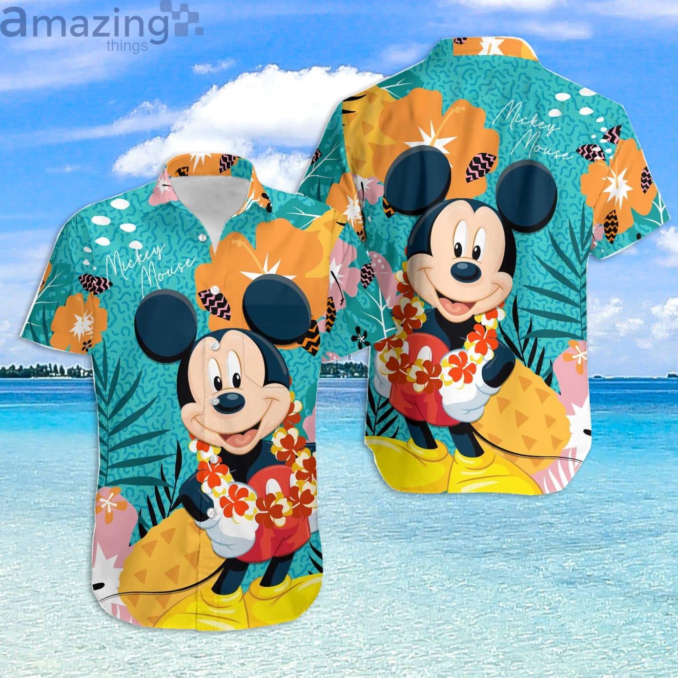 Mickey Mouse Disney Cartoon Lover Hawaiian Shirt Product Photo 1