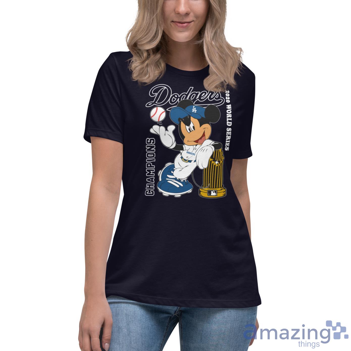 Mickey Mouse Dodgers 2020 World Series Champions Shirt