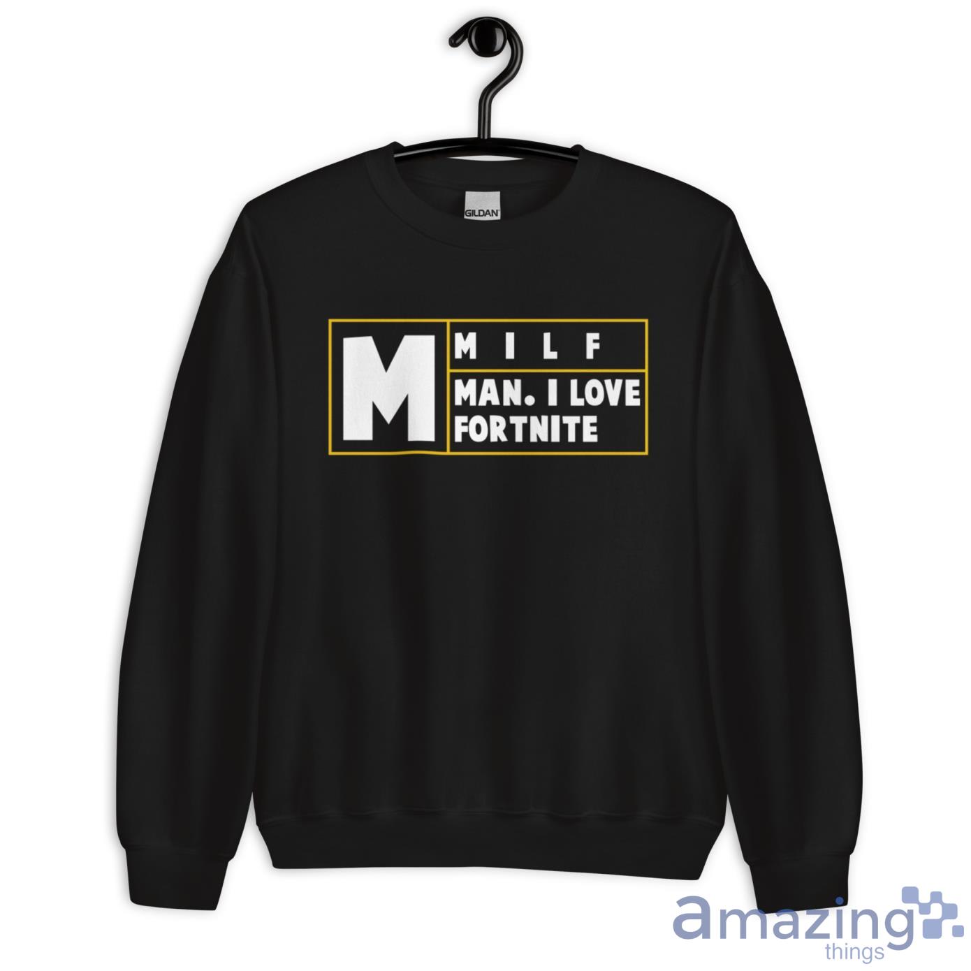 MILF Man, I Love Fortnite Shirt image MILF Man, I Love Fortnite Shirt - Unisex Heavy Blend Crewneck Sweatshirt