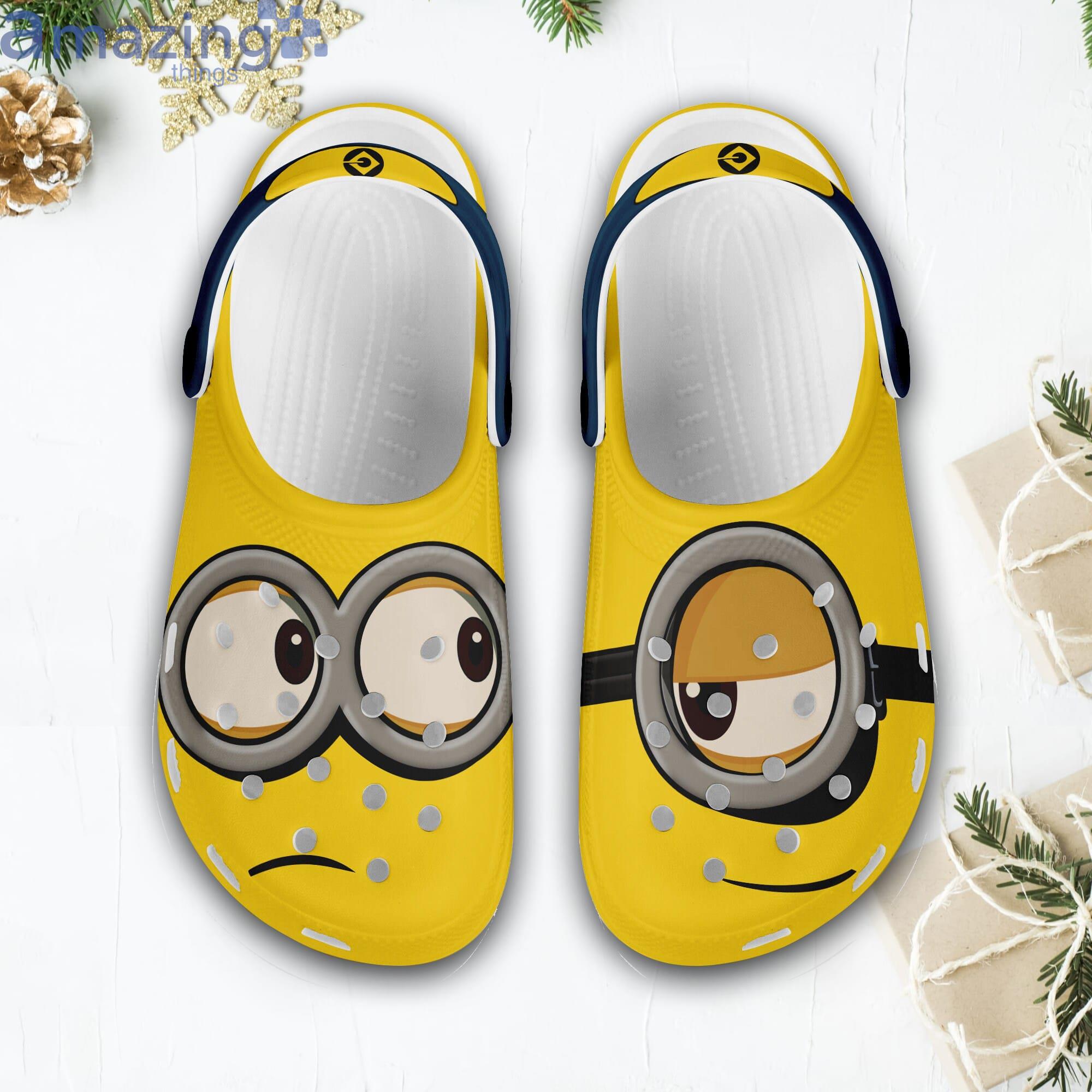Minions Goggles Full Print Yellow Blue Disney Cartoon Clog For Men And Women Product Photo 1