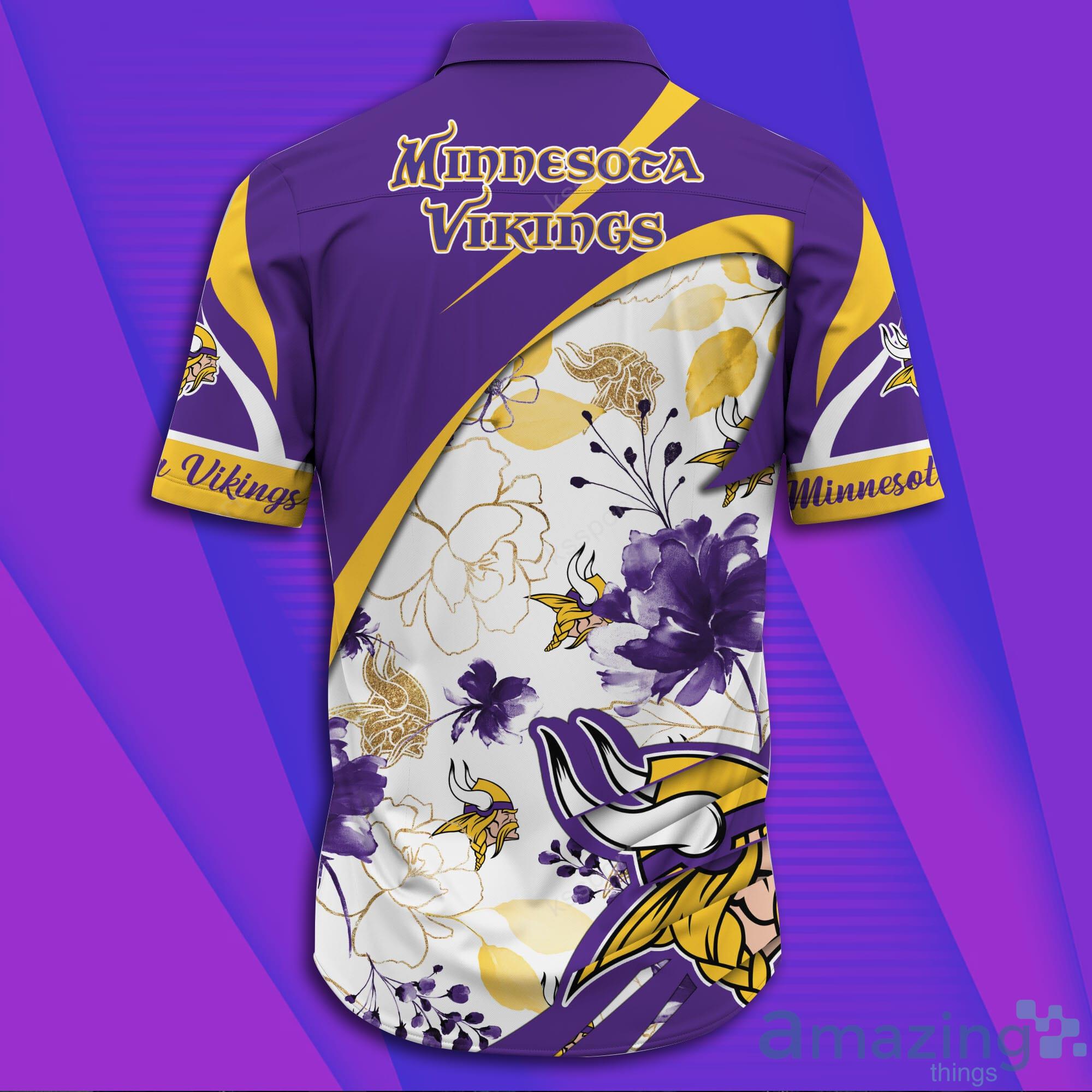 Minnesota Vikings NFL Personalize Hawaii Shirt Style - Trendy Aloha