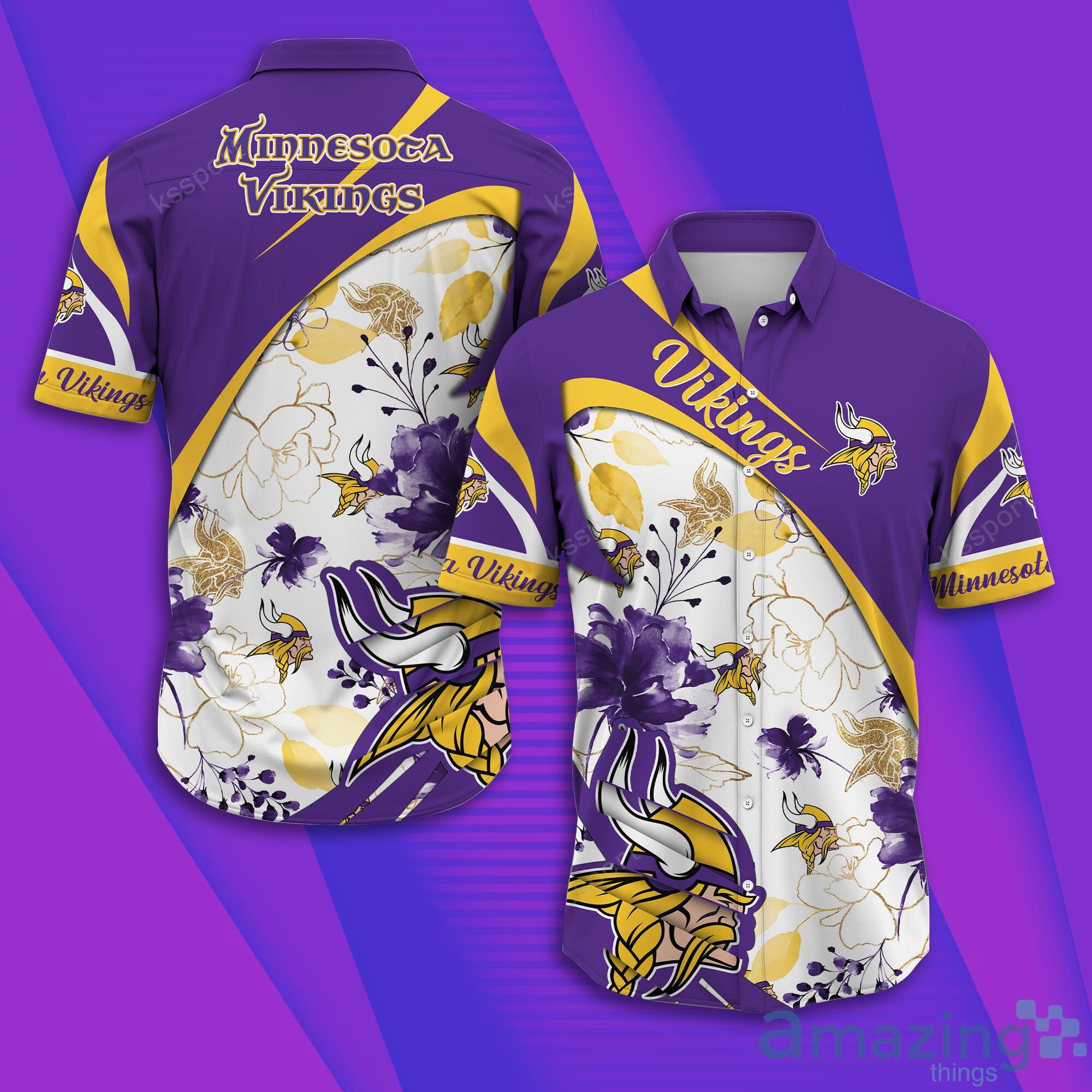 Minnesota Vikings NFL Personalize Hawaii Shirt Style - Trendy Aloha