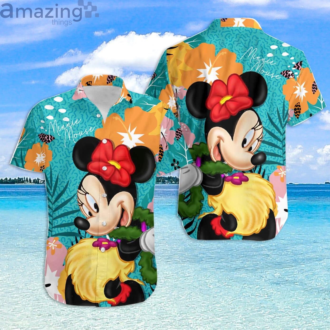 Minnie Mouse Disney Cartoon Lover Hawaiian Shirt Product Photo 1 Minnie Mouse Disney Cartoon Lover Hawaiian Shirt Product Photo 1