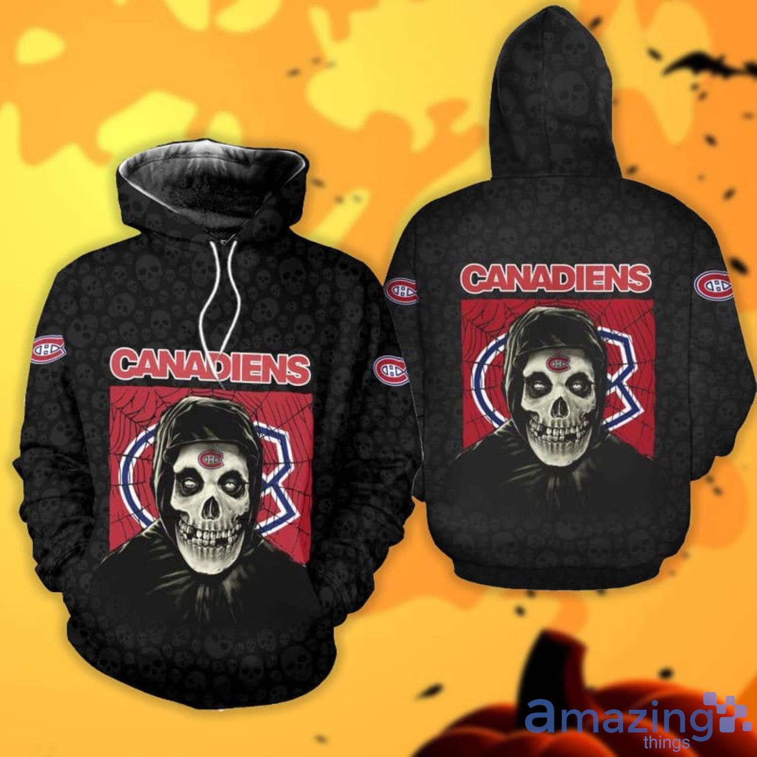 Montreal Canadiens Halloween Misfit 3D All Over Printed Shirts Product Photo 1