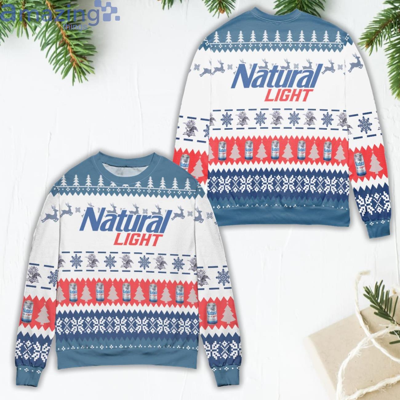 Natural Light Christmas Sweater