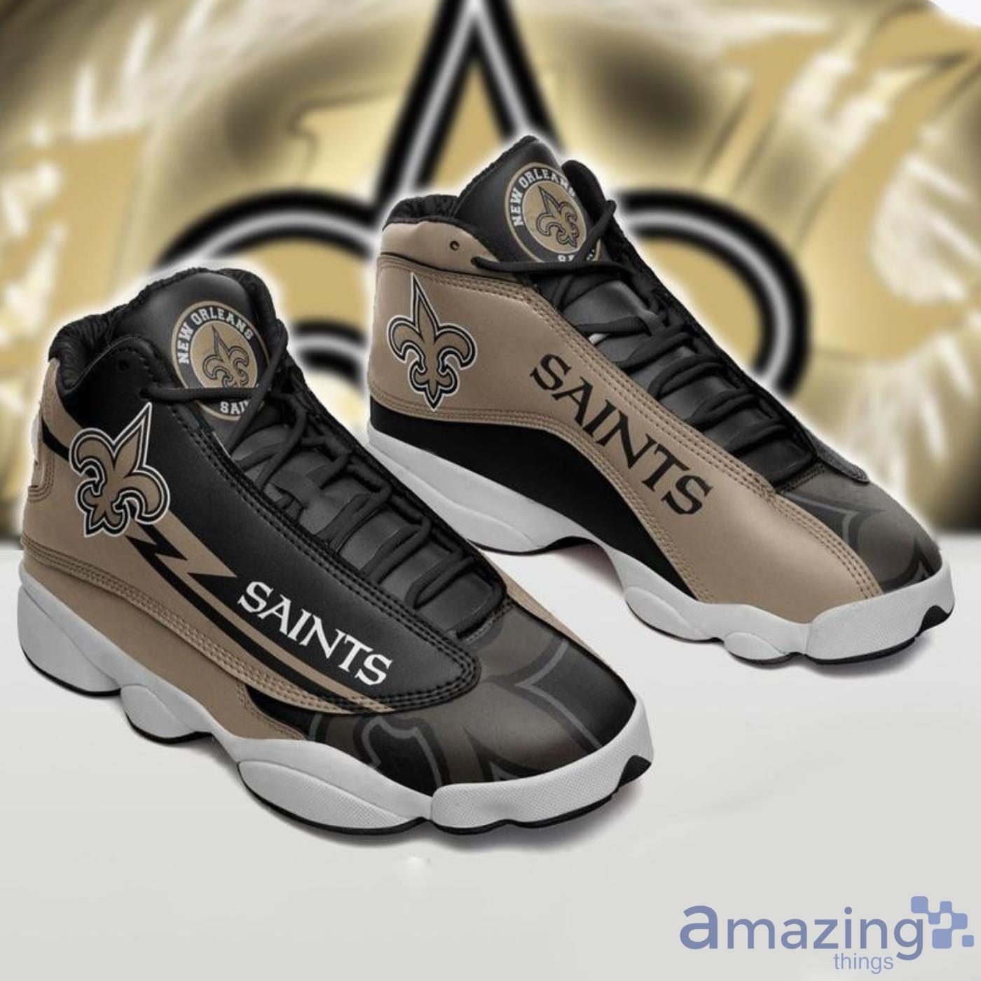 New Orleans Saints Air Jordan 13 Sneaker Shoes Personalized Shoes