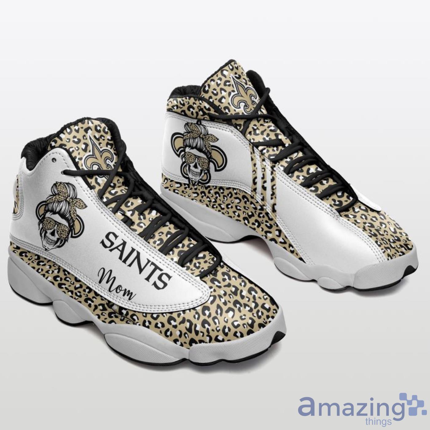 New Orleans Saints Leopard Pattern Limited Edition Air Jordan 13 For Fans image New Orleans Saints Leopard Pattern Limited Edition Air Jordan Jordan 13 For Fans Product Photo 4