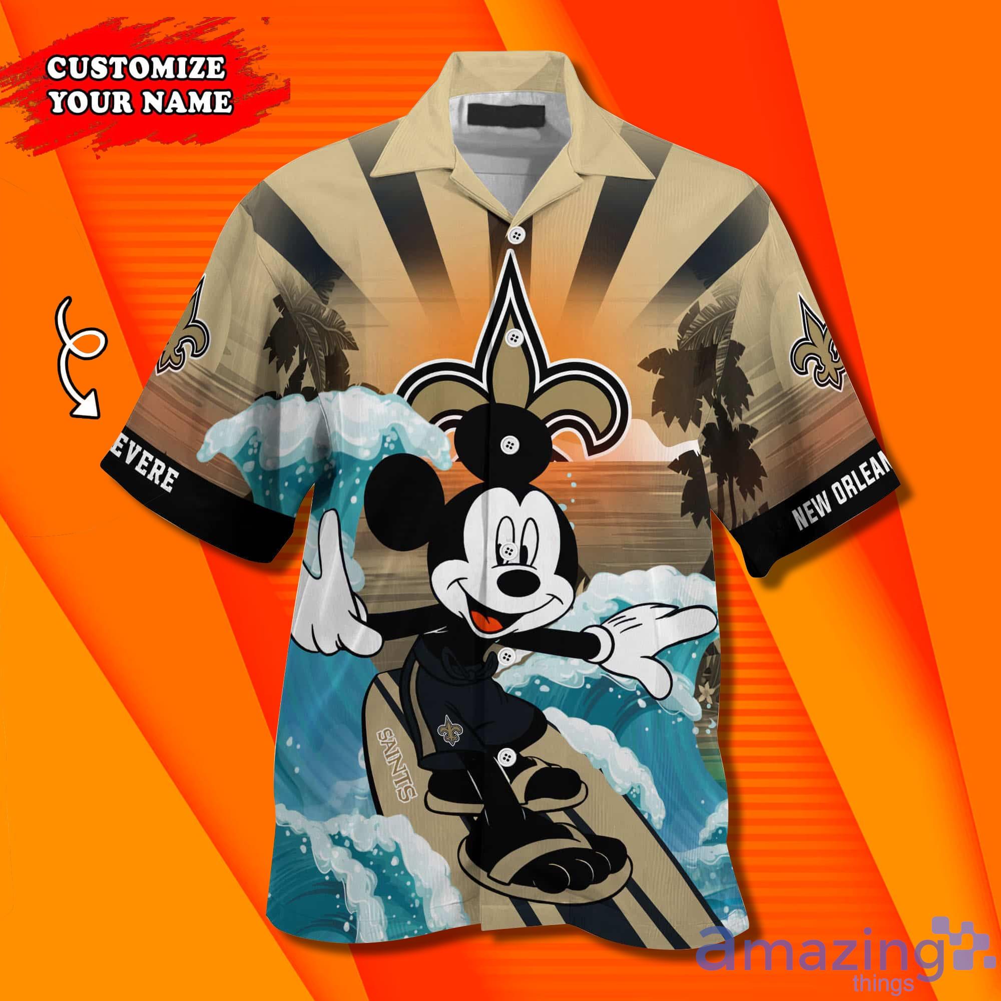 mickey mouse saints shirt