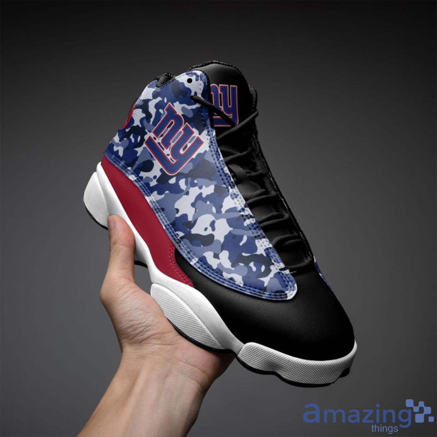 New York Giants Limited Edition Air Jordan 13 Sneakers Shoes For Fans -  Banantees