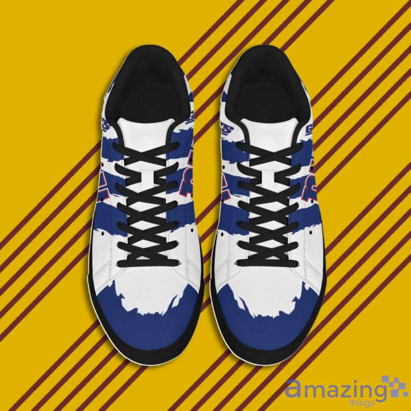 New York Giants NFL Black And White Skate Shoes image New York Giants NFL Black And White Skate Shoes Product Photo 7