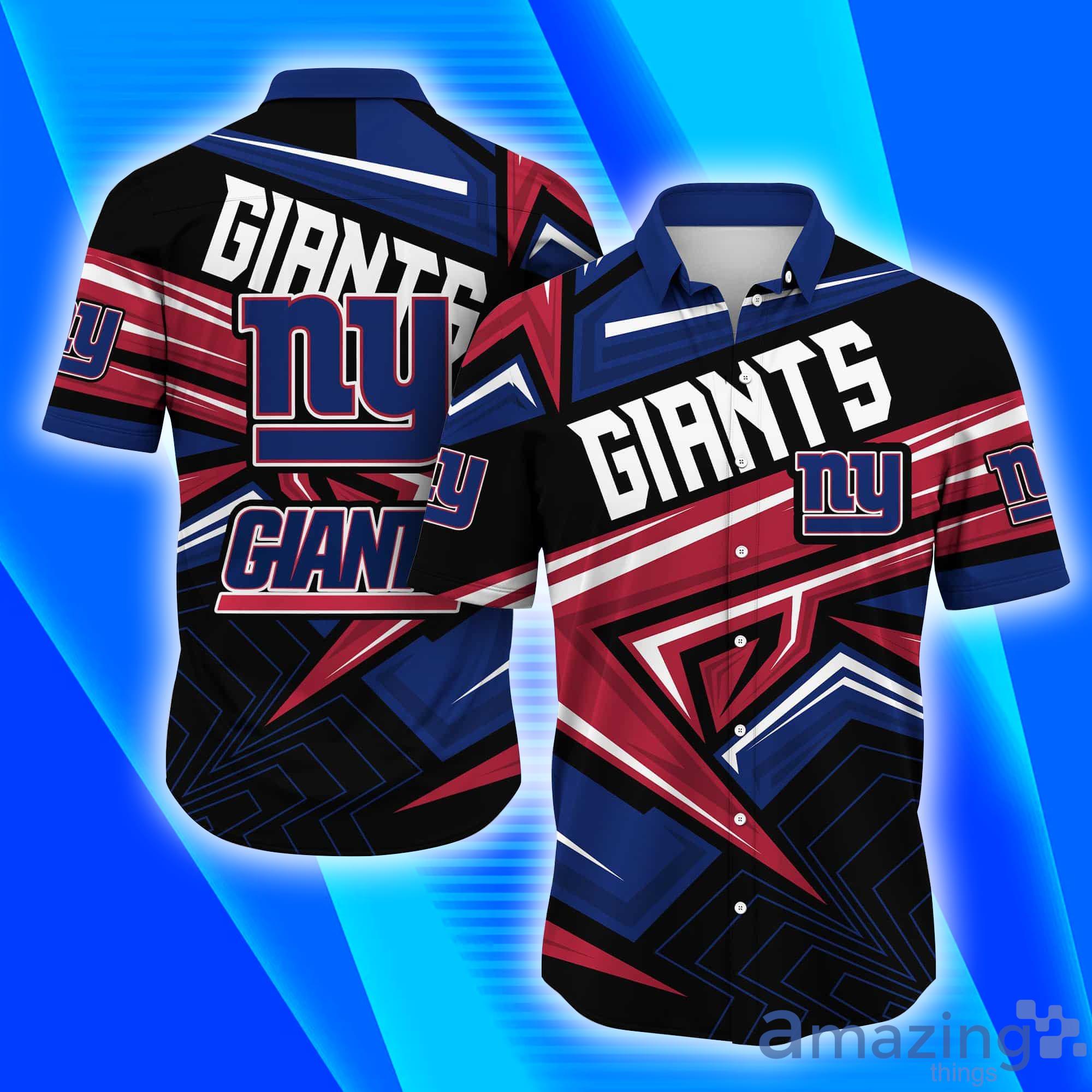 New York Giants NFL Full Print Short Sleeves Hawaiian Shirt Product Photo 1