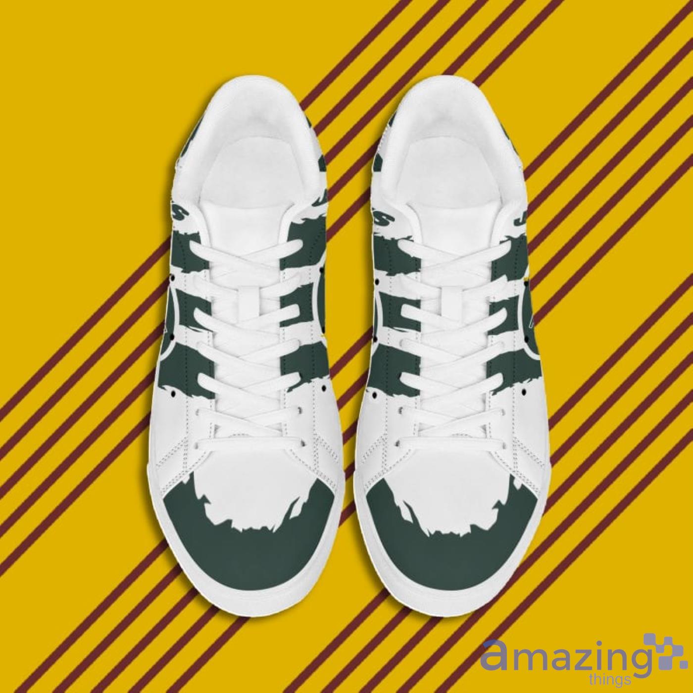 New York Jets NFL Black And White Skate Shoes image New York Jets NFL Black And White Skate Shoes Product Photo 4