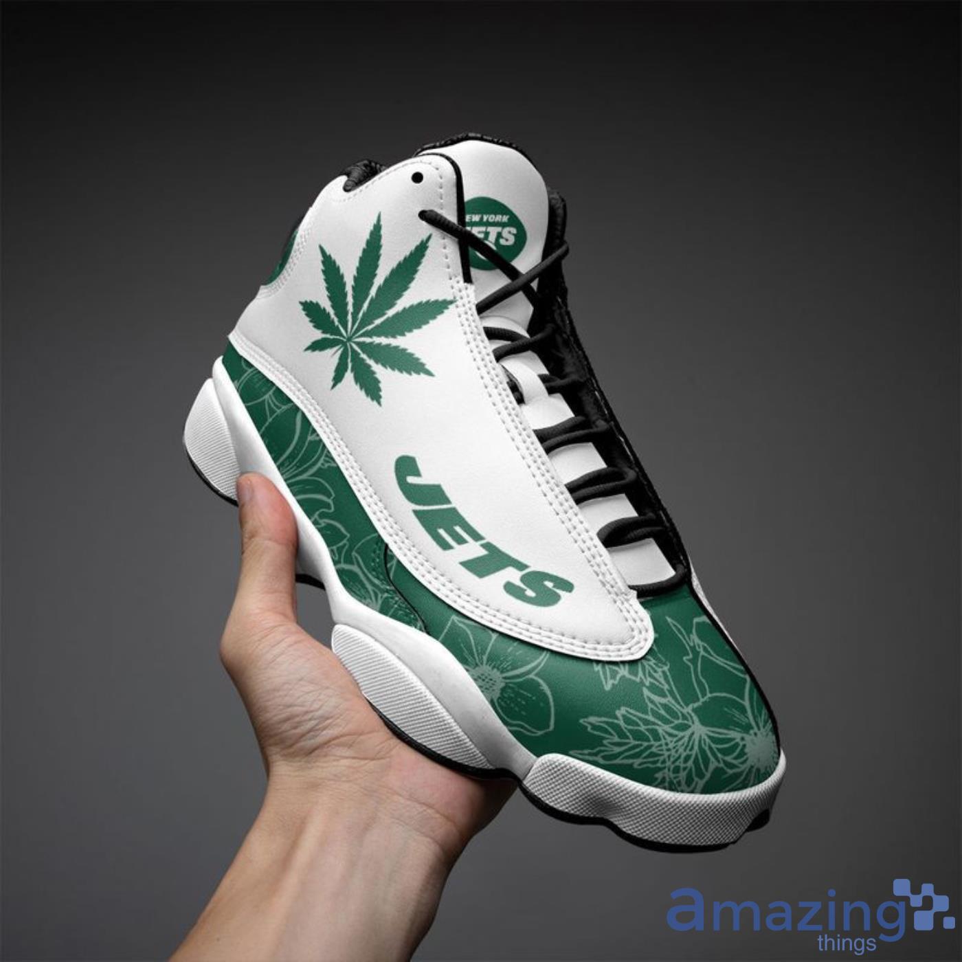 New York Jets Weed Limited Edition Air Jordan 13 For Fans