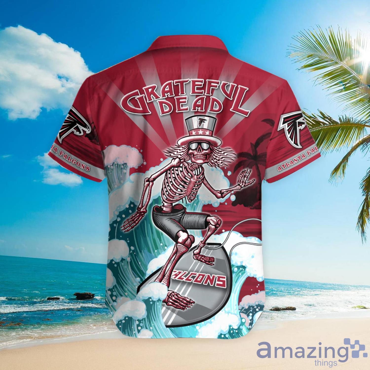 NFL Atlanta Falcons Grateful Dead Hawaiian Shirt