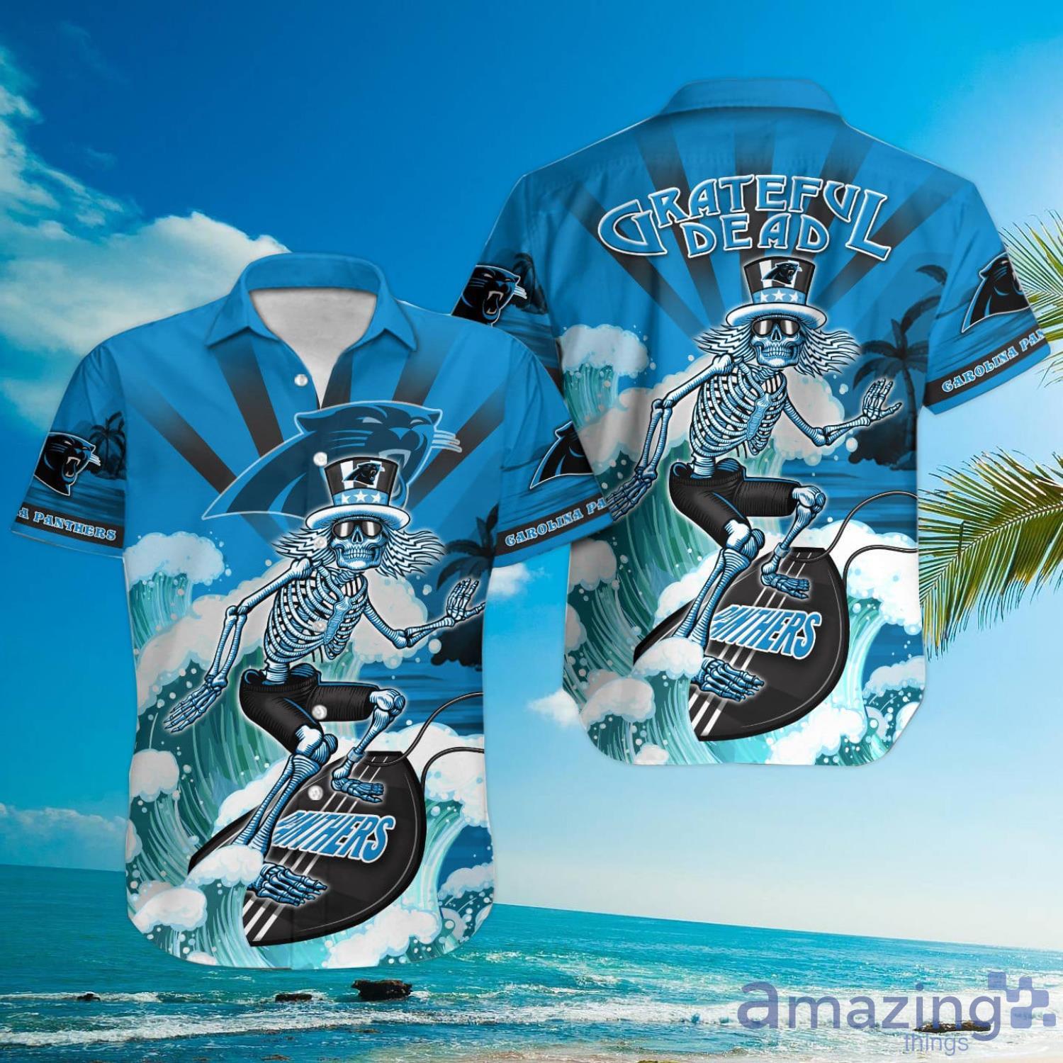 NFL Carolina Panthers Funny 3D NFL Hawaiian Shirt 5 - Bring Your