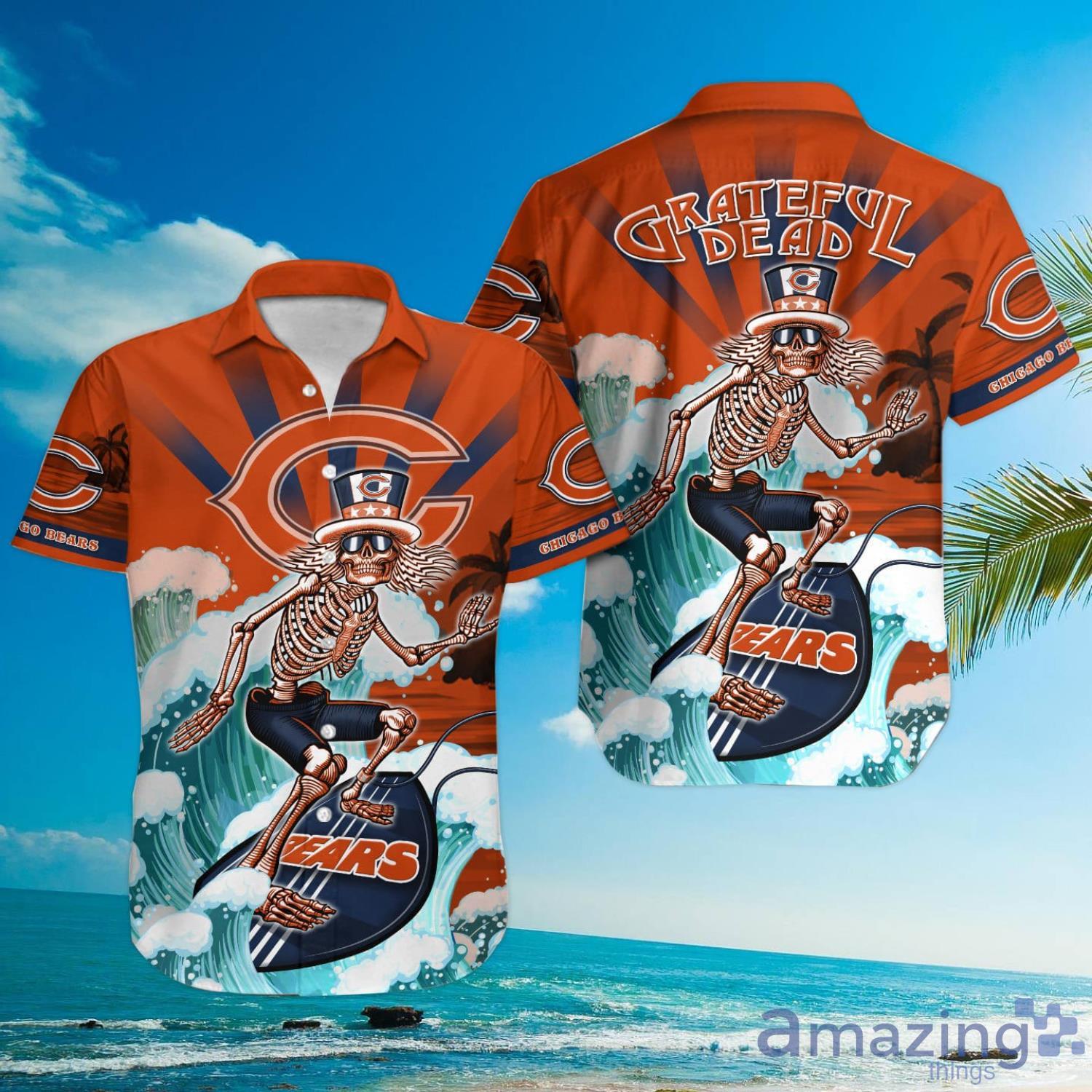 Chicago Bears Vintage Hawaiian Shirt For Sport Fans