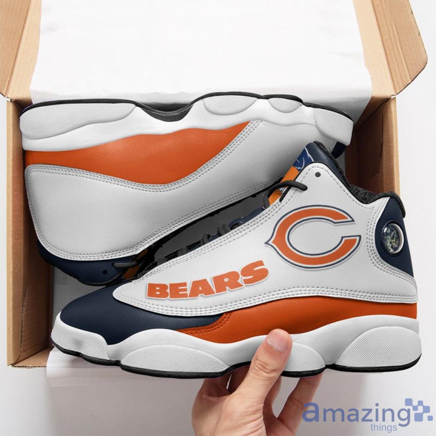 NFL Chicago Bears Air Jordan 13 Shoes V2