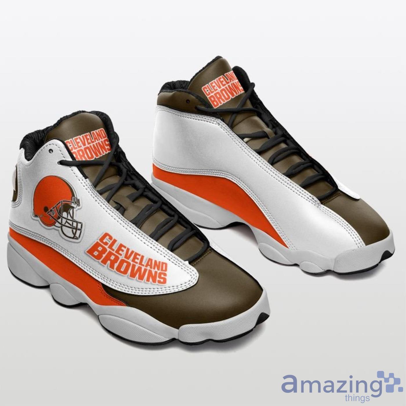 Cleveland Browns Nfl Ver 1 Air Jordan 13 Sneaker - It's RobinLori