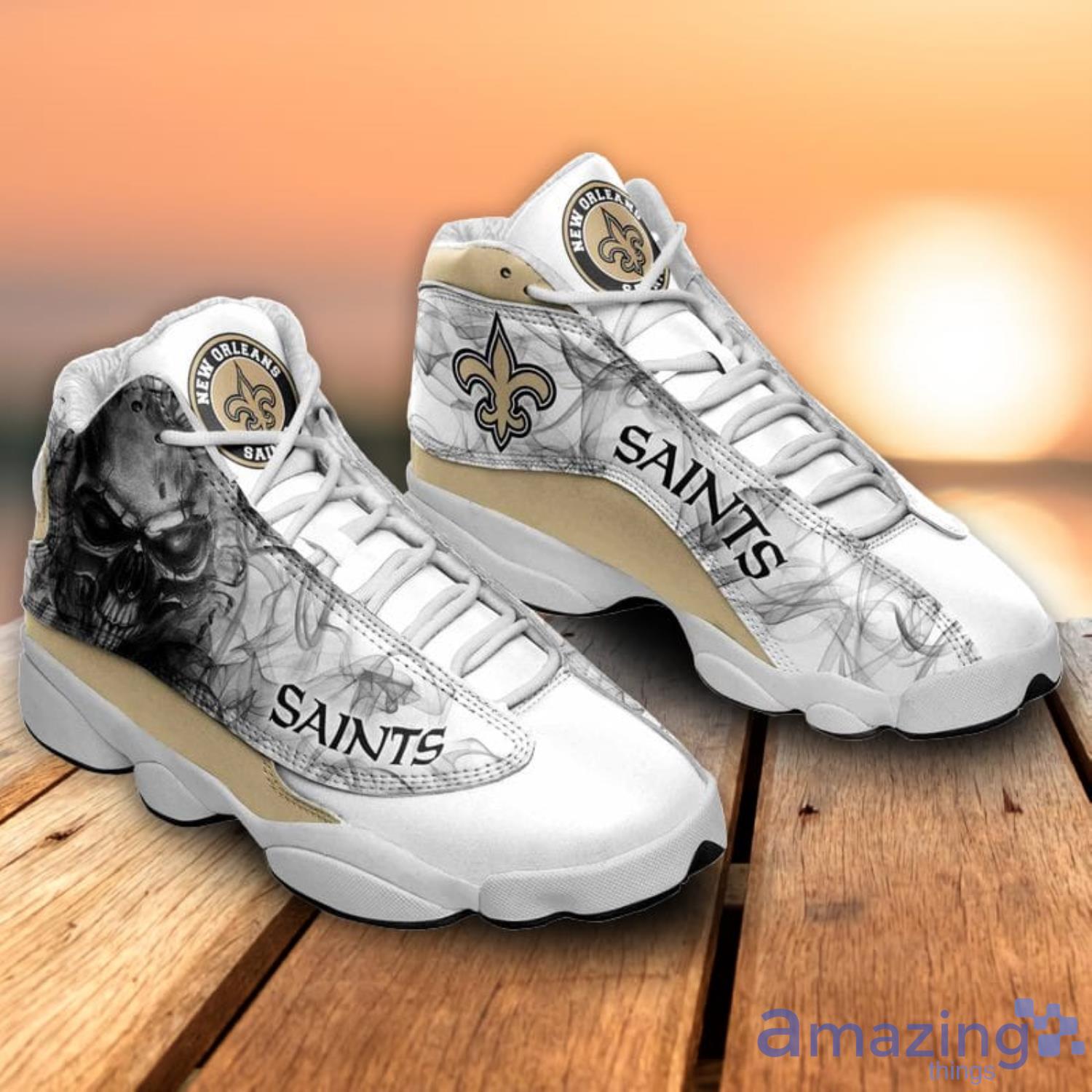 New Orleans Saints Jordan 13 Sneaker Shoes