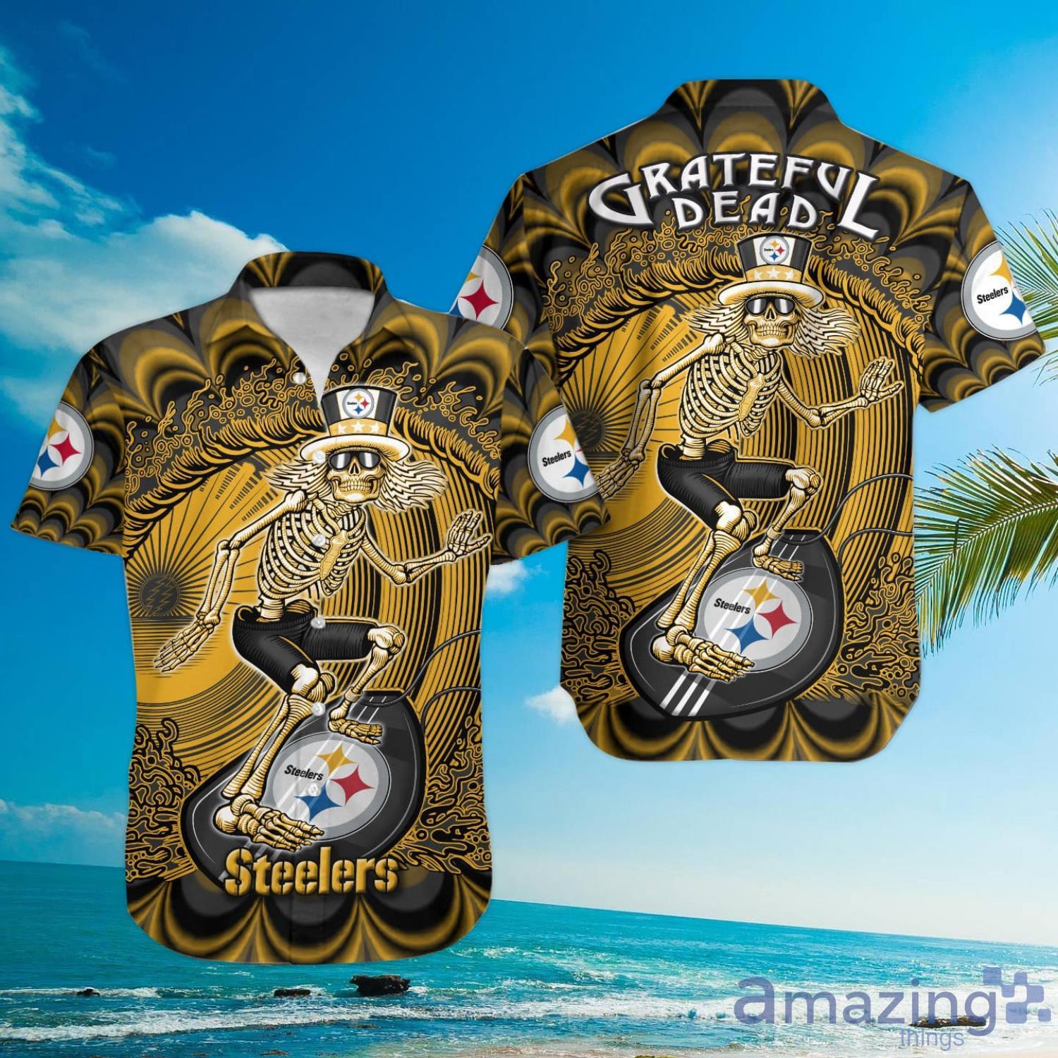 Pittsburgh Sport Teams Hawaiian Pittsburgh Steelers Pittsburgh Penguins  Pirates Hawaiian Shirt For Fans