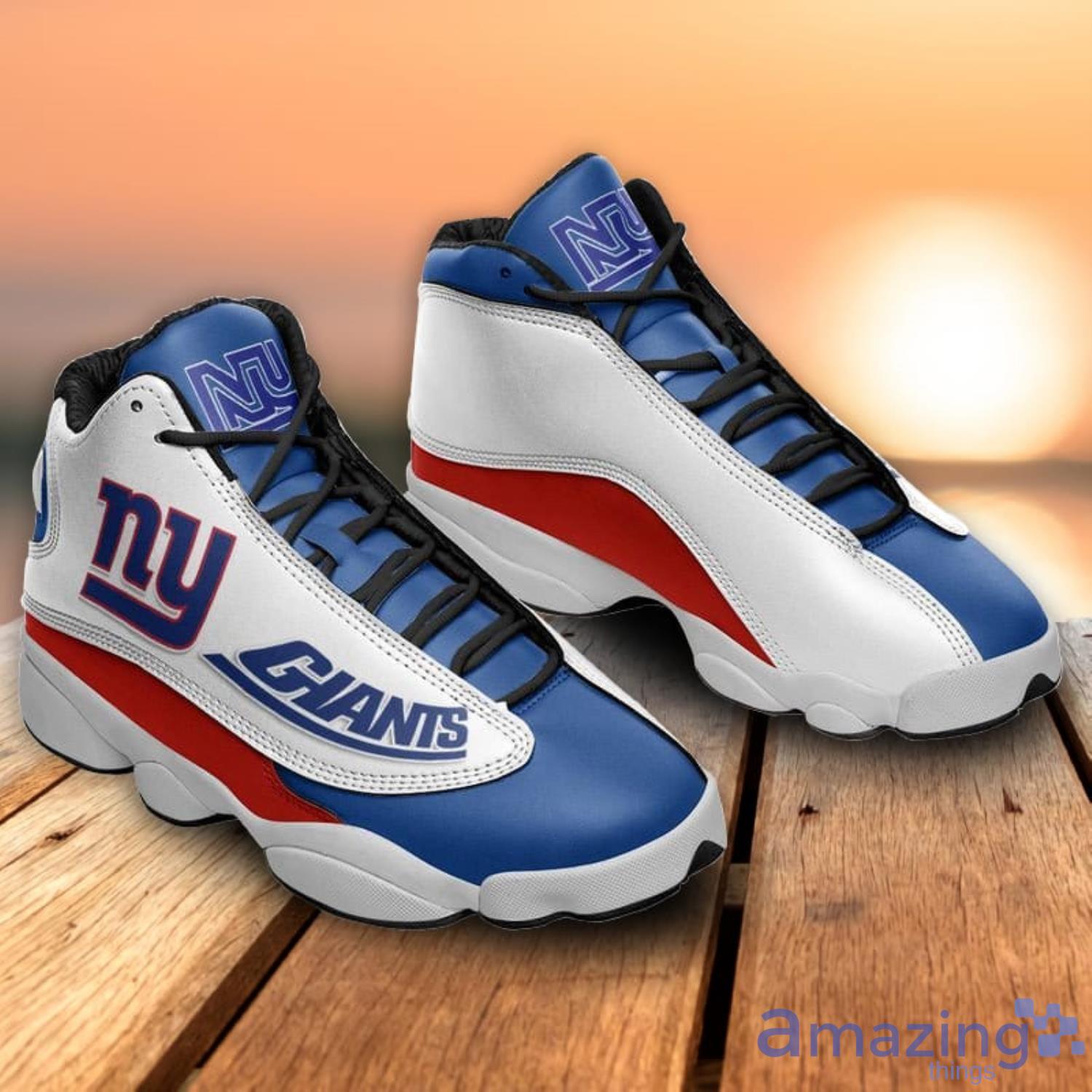 Nfl York Giants Air Jordan 13 Shoes For Fans Sneakers