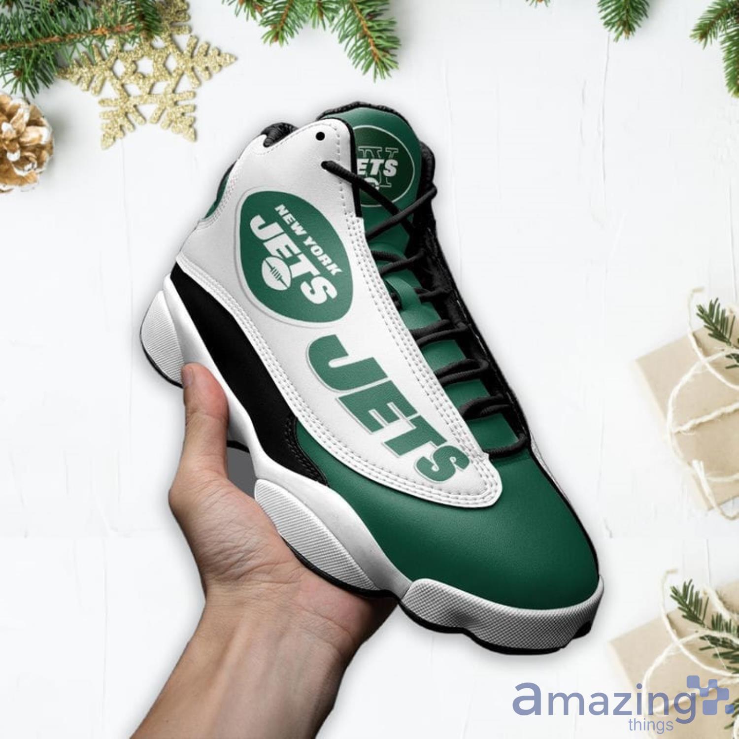 New York Jets Pattern Limited Edition Air Jordan 13 For Fans