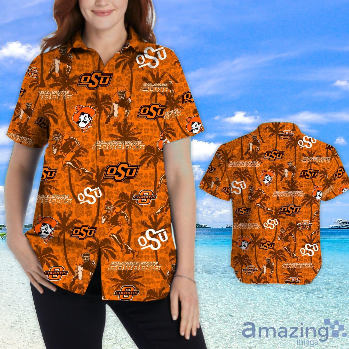 Oklahoma State Cowboys NCAA Hawaiian Shirt Pattern Summer Custom Name For  Men And Women Gift - YesItCustom