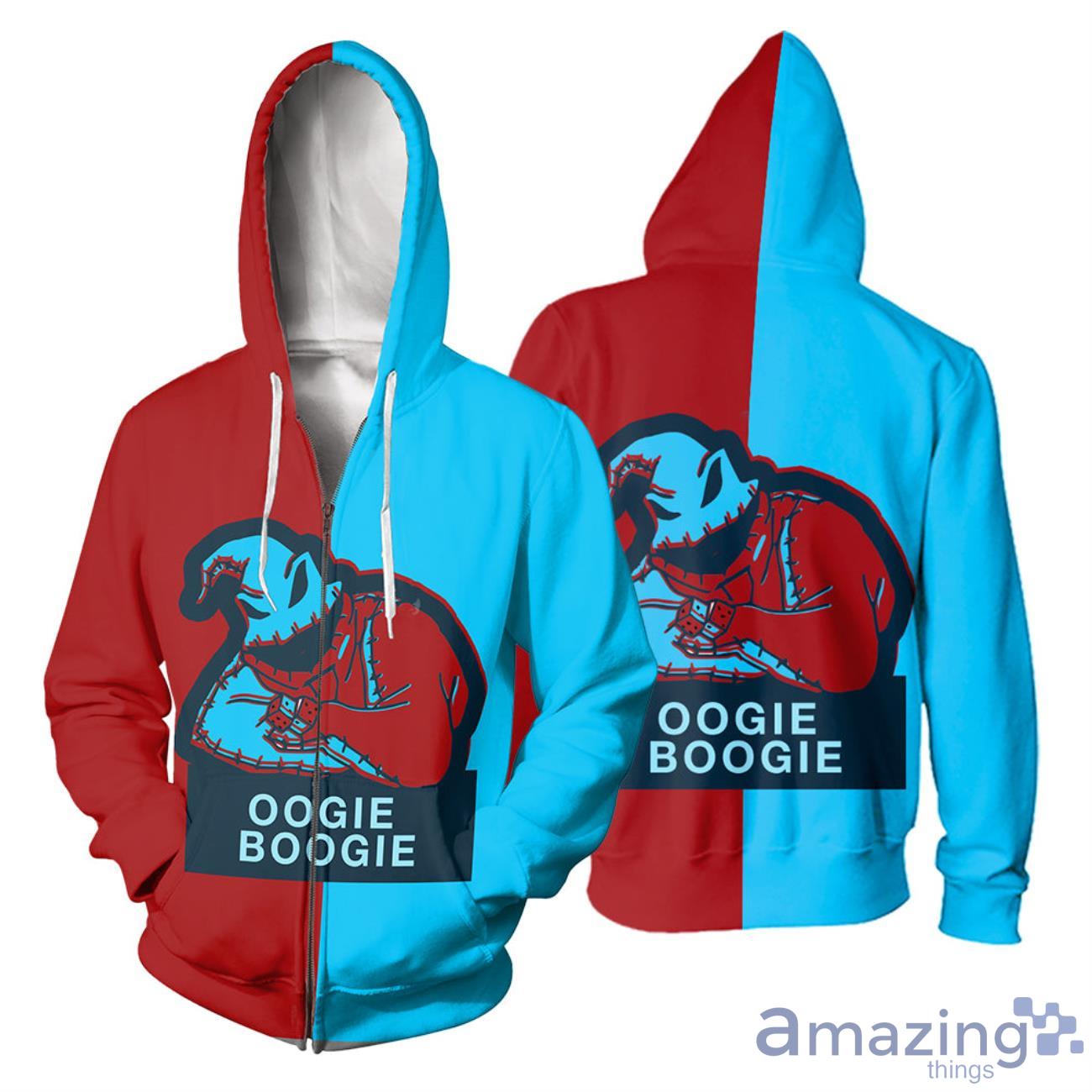 Oogie Boogie & Zero Dog 3D All Over Printed Shirt image Oogie Boogie & Zero Dog 3D All Over Printed Shirt Product Photo 3