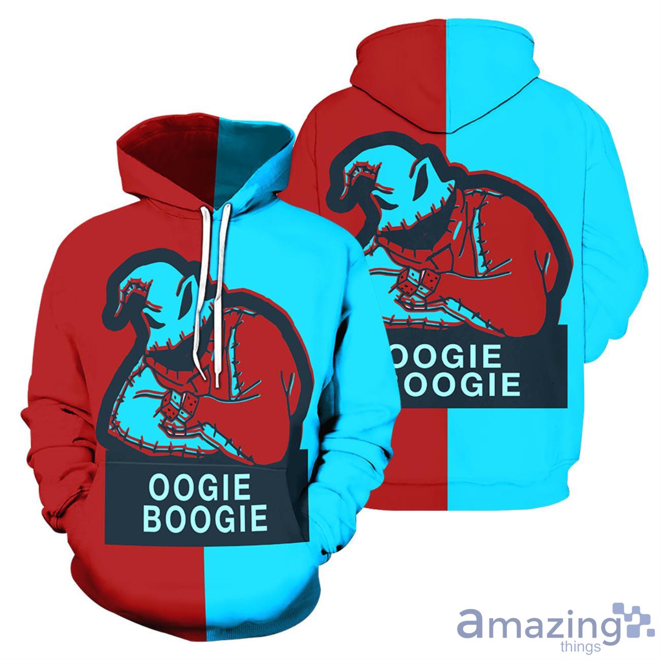 Oogie Boogie & Zero Dog 3D All Over Printed Shirt image Oogie Boogie & Zero Dog 3D All Over Printed Shirt Product Photo 4