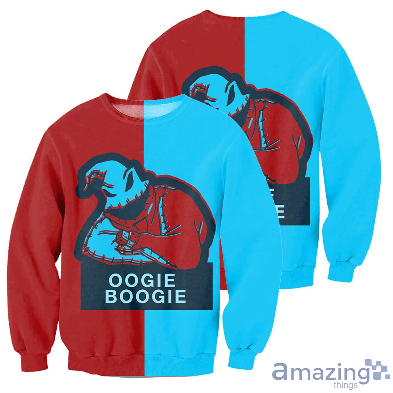 Oogie Boogie & Zero Dog 3D All Over Printed Shirt image Oogie Boogie & Zero Dog 3D All Over Printed Shirt Product Photo 5