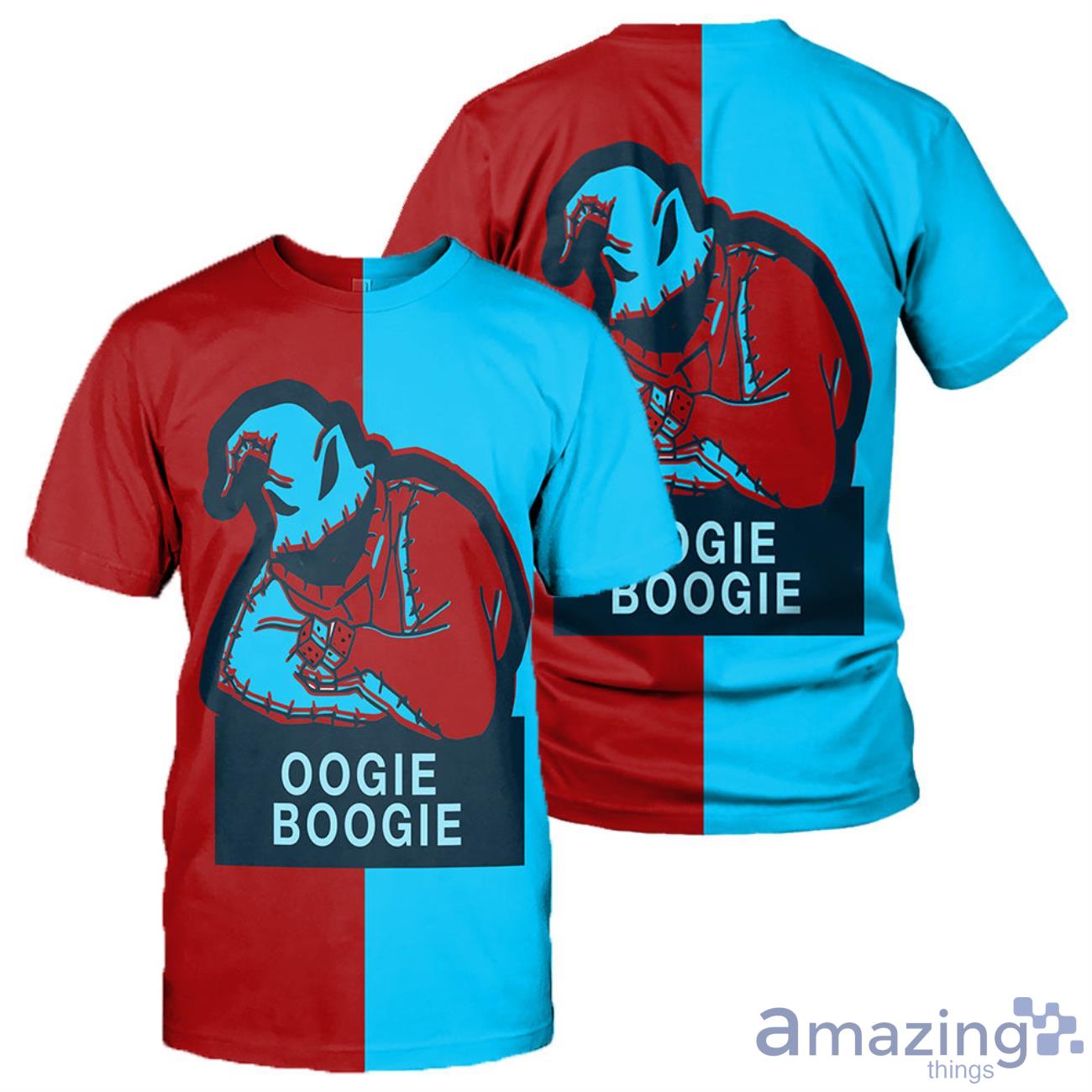 Oogie Boogie & Zero Dog 3D All Over Printed Shirt image Oogie Boogie & Zero Dog 3D All Over Printed Shirt Product Photo 6