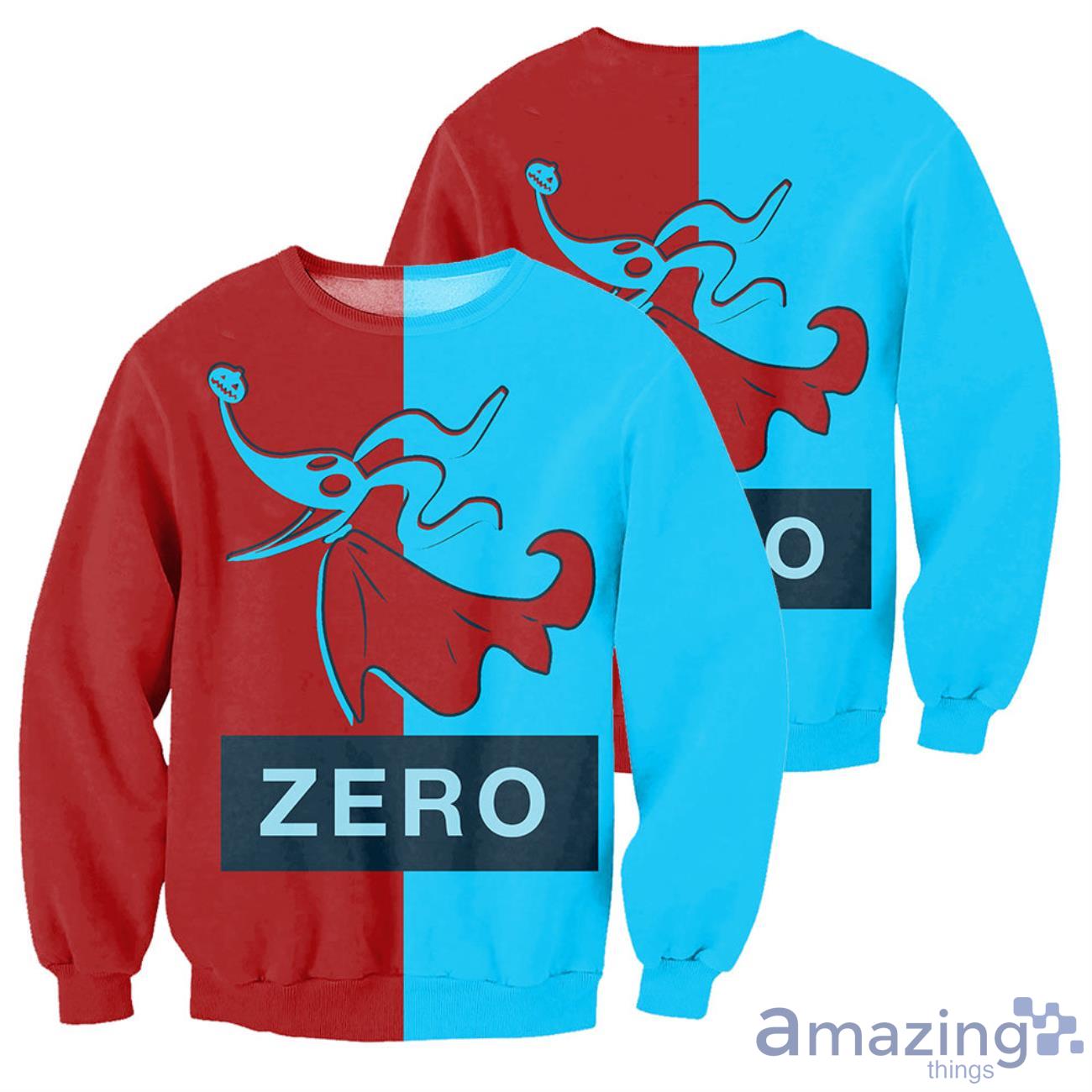 Oogie Boogie & Zero Dog 3D All Over Printed Shirt image Oogie Boogie & Zero Dog 3D All Over Printed Shirt Product Photo 8