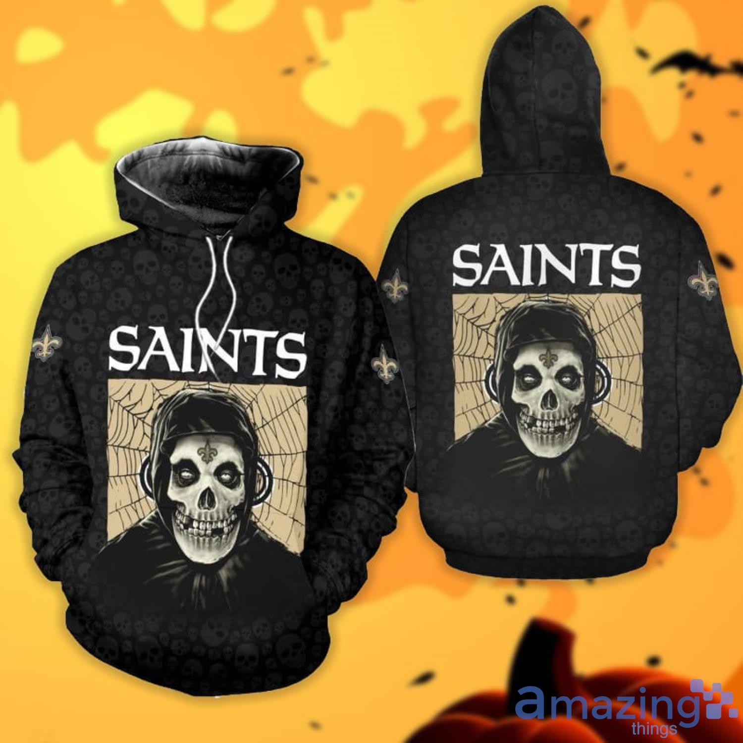  Orleans Saints Halloween Misfit 3D All Over Printed Shirts Product Photo 1