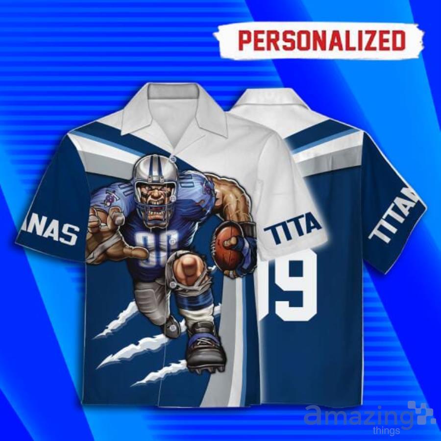 Personalized Tennessee Titans Football Team Hawaiian Shirt Product Photo 1